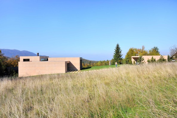 Wohnhaus in den slowenischen Alpen