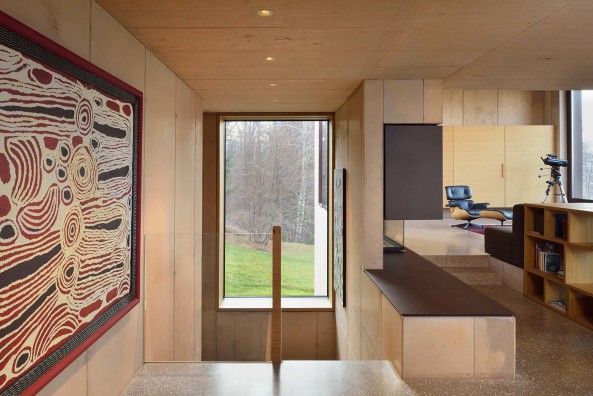 Wohnhaus in den slowenischen Alpen