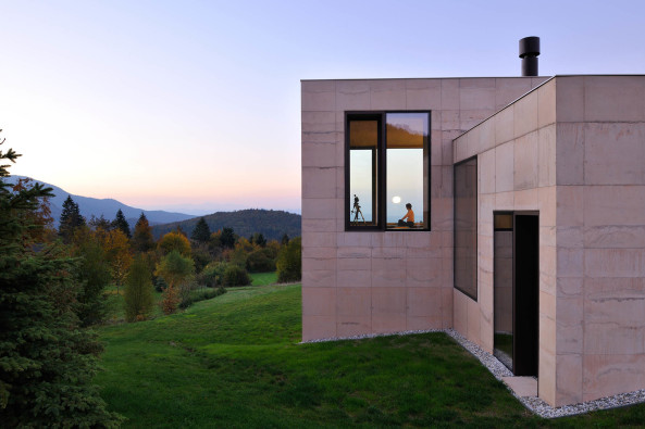 Wohnhaus in den slowenischen Alpen