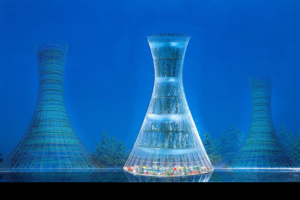 Courtesy Eller + Eller Architekten, MIPIM, Cannes, Future Projects Award AR, Architectural Record, Preisverleihung, Immobilienbranche, Gewinner, Sieger, Overall Winner: BASF Hochhaus in Ludwigshafen von Eller + Eller Architekten, Big Urban Projects, Tabanlioglu Architects, Cultural Regeneration Shenzhen von Mecanoo, Mixed Use, Creative Hub in Paris, NBBJ, Offices, BASF Hochhaus in Ludwigshafen, Eller + Eller Architekten, Old and New, Bispebjerg-Krankenhaus, Kopenhagen, C.F. M�ller Architects mit Terroir, Regeneration and Masterplanning, Dune City Mielno in Koszalin, Polen, SAS Studio, Residential, Liaisons in Ruichang, China, MOB architects, Retail and Leisure, Fuente Santa Hot Spring Baths, Fuencaliente, La Palma, gpy arquitectos, Sports and Stadiums, UFCSPA Campus Igara in Canoas, Brasiliein, Ospa Arquitetura, Urbanismo, Tall Buildings: Viceroy Jumeirah Village in Dubai, WS Atkin, Sustainability, Skyfarm-Konzept, Rogers Stirk Harbour + Partners, Jeu d'Esprit Prize, Seerettungsstaion, R�hre, Schweden, Kjellgren Kaminsky Architecture