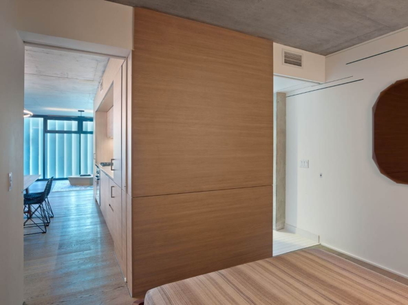 Concrete, Beton Loft, u-f�rmig, Innenhof, Spiraltreppe, Topografie, San Francisco. Baptist Church, Baptistenkirche, Sonnenschutz, Geb�udeh�lle,Loggia, Durchl�ftung, air,