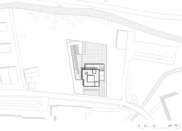 14 Rue de la Fabrique, Frankreich, 68530, France, Neubau, Kindergarten, Nursery, Kitat, Kinderkrippe, Farbe, Pink, red, rot, concrete, Beton, Block, castle, Burg, Buhl, Rgion de Guebwiller, Dominique Coulon & associs, David Romero-Uzeda, Olivier Nicollas, Farbkonzept, Elsass, l'Alsace, Deutschlang, german border,