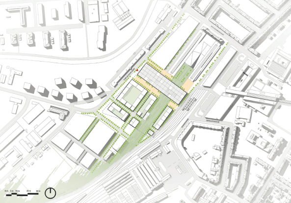 Aarhus, Wettbewerb, competition, Architekturschule, architecture department, architecture building, Neubau, 1. Phase, 1. Runde, first prize, winners, purchase, Ankauf, sonnesgade, New Aarch, Erik Giudice Architects, Vargo, Nielsen & Palle, BIG, SANAA, Lacaton & Vassal, Bogle Architects, 2. Runde, secon round, 2016, New Aarch