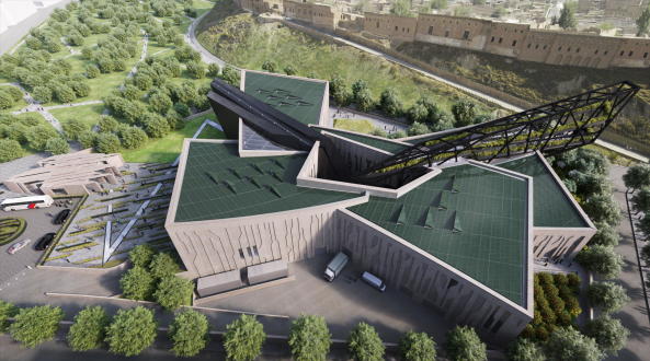 Studio Daniel Libeskind, Erbil, Irak, Iraq, Kurdish Museum, kurdisches Museum, Neubau, The Kurdistan Museum, Kurdistan Regional Government, Projekt, 2016, Kurdish people, Kurden,Haley Sharpe Design, Geschichte, Vergangenheit, Citadel