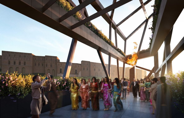 Studio Daniel Libeskind, Erbil, Irak, Iraq, Kurdish Museum, kurdisches Museum, Neubau, The Kurdistan Museum, Kurdistan Regional Government, Projekt, 2016, Kurdish people, Kurden,Haley Sharpe Design, Geschichte, Vergangenheit, Citadel