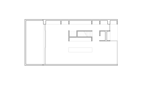 Leiden, Niederlande, Pasel Knzel, Stadthaus, Neubau, Architektur, architecture, urban villa, townhouse, Specific Neutrality, Pasel Kuenzel Architects, Wohnhaus, Wohnungsbau, Fertigstellung, Musikzimmer, hell, licht, weiss, white light flooded