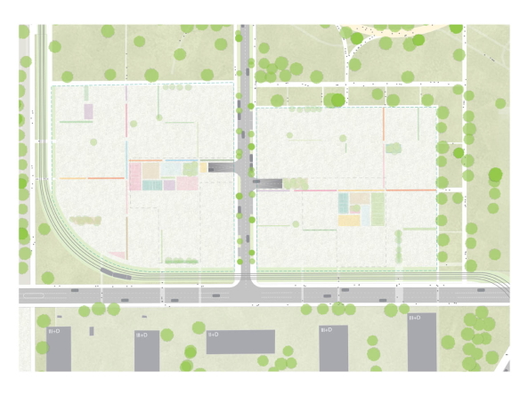 MVRDV, MAnnheim, Germany, Deutschland, 2016, 2015, Konversion, Stadtumbau, Kaserne, Barracks, Washington Street 41, 68309, Traumhaus, Funari, Rezept, Stdtebau nach Regeln, Glcksmaschine, Benjamin Franklin Village, US-Army, Militr,