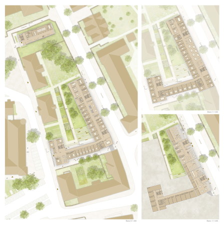 2016, Wettbewerb, competition, architecture, Architektur, Neubau, catholic, katholisch, Staab Architekten, Joachim Gbel, Eckhard Gerber, Farwick + Grote Architekten, Behet Bondzio Lin Architekten, Domimmunittsgrenze, Erzbischfliche Generalvikariat, Domplatz, Gebudeensemble, Germany, Deutschland, Emanuela Freiin von Branca, Turkali Architekten, lad+ landschaftsarchitektur diekmann, Dizesanarchiv, Caritatives Zentrum, Caritas, 1. Preis, Ergebnis, result, winner, office, 1. prize, Konrad Martin-Haus, Liborianum,