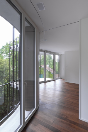 stahlst�tzen, steel, construction, steel column, Etagenscheiben, Beton, concrete, circle, Zirkelschlag, Kreis, segment, orthogonal, Holz, wood, Baum, Schutz, Luca Selva, Basel