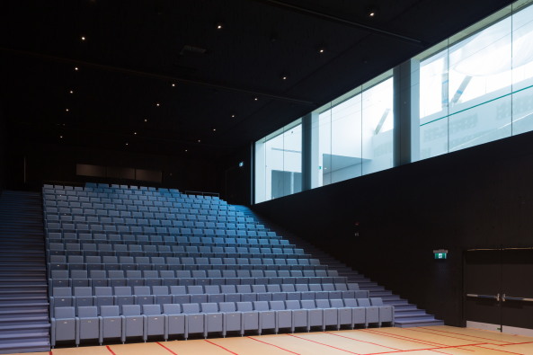 Ville de Qubec, Kanada, 175 Rue Grande Allee, OMA, Rem Koolhaas, Shohei Shigematsu, inn Partners,  Muse national des beaux-arts du Qubec, Pierre lassonde pavillion, Pavillon, Wing, Flgel, Anschluss, Neubau, Glaskasten, Scheiben, Kisten, Boxen, Boxes, Stapel, gestapelt, Fertigstellung, 2016, Juni 2016, Erffnung, opening, Rotterdam, New York, Kanada, Nordamerika,