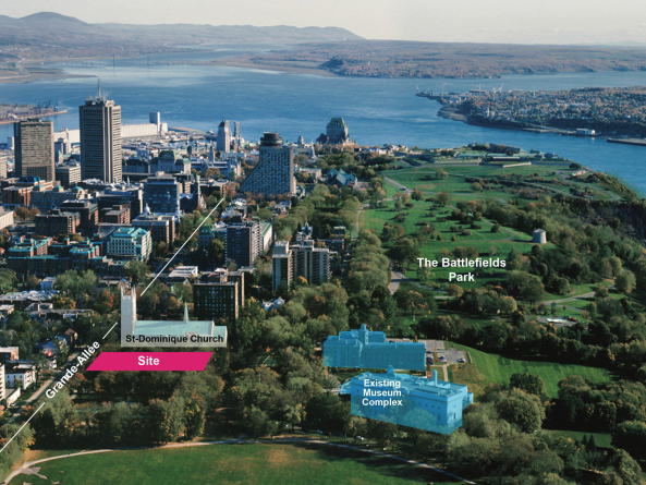 Ville de Qubec, Kanada, 175 Rue Grande Allee, OMA, Rem Koolhaas, Shohei Shigematsu, inn Partners,  Muse national des beaux-arts du Qubec, Pierre lassonde pavillion, Pavillon, Wing, Flgel, Anschluss, Neubau, Glaskasten, Scheiben, Kisten, Boxen, Boxes, Stapel, gestapelt, Fertigstellung, 2016, Juni 2016, Erffnung, opening, Rotterdam, New York, Kanada, Nordamerika,