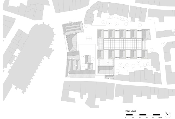 Neutelings Riedijk Architecten; Loes ten Anscher; Deventer; Deventer City Hall; Rathaus; Neubau; Sanierung; Denkmalschutz; Altstadt; Holland;  Scagliola Brakkee; Fingerabdruckfassade;