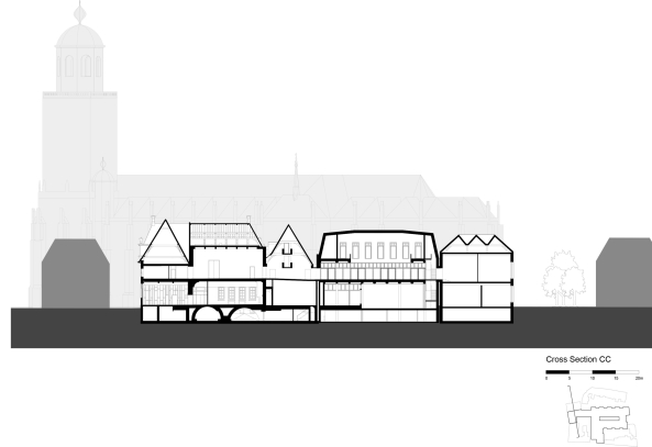 Neutelings Riedijk Architecten; Loes ten Anscher; Deventer; Deventer City Hall; Rathaus; Neubau; Sanierung; Denkmalschutz; Altstadt; Holland;  Scagliola Brakkee; Fingerabdruckfassade;