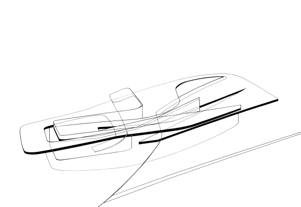 Beton, Auster, ZHA, Salerna, Oyster, Concrete, Terminal, Maritime, Security Check, ramps, Rampen, fluid, organism, Zaha Hadid, Einweihung, dynamic, Dynamik,