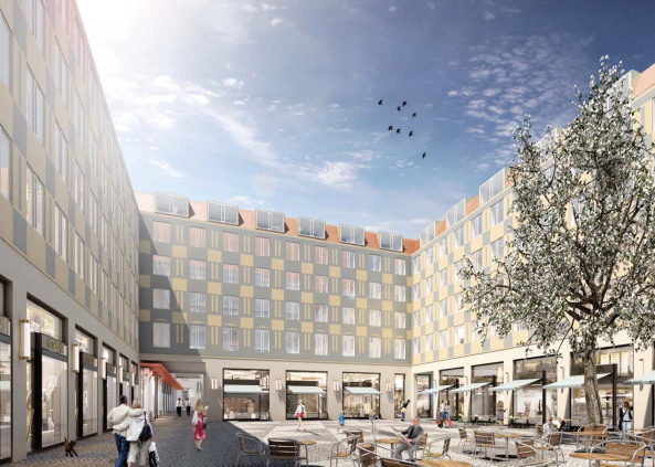 M�nchen, Alte Akademie, Umbau, Erweiterung, Umnutzung, Neubau, Luxus, Morger Partner Architekten, Peter Kulka, Hild und K, AFF Architekten, Fink + Jocher, LRO, Ortner & Ortner, Staab, Germany, 2016, Munich, new building, competition, Bavaria, Bayern, Landeshauptstadt