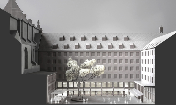 M�nchen, Alte Akademie, Umbau, Erweiterung, Umnutzung, Neubau, Luxus, Morger Partner Architekten, Peter Kulka, Hild und K, AFF Architekten, Fink + Jocher, LRO, Ortner & Ortner, Staab, Germany, 2016, Munich, new building, competition, Bavaria, Bayern, Landeshauptstadt