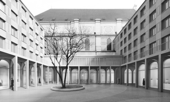 M�nchen, Alte Akademie, Umbau, Erweiterung, Umnutzung, Neubau, Luxus, Morger Partner Architekten, Peter Kulka, Hild und K, AFF Architekten, Fink + Jocher, LRO, Ortner & Ortner, Staab, Germany, 2016, Munich, new building, competition, Bavaria, Bayern, Landeshauptstadt