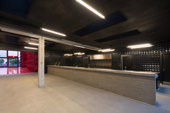 MVRDV, COBE, Ragnarock, Rock, Musik, Museum, 2016, rock music, hall of fame, goldene fassade, glam rock, Denmark, D�nemark, new generation, musicians, artists, creative professionals, K�nstler, Musiker, Roskilde, ROCKmagneten masterplan, Fassade, Kiste, box, schwebende box,