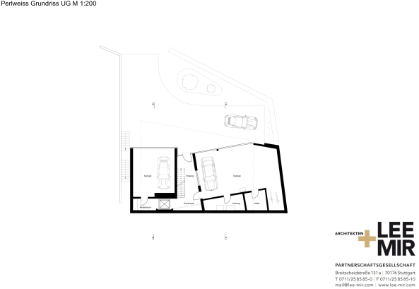 Villa Perlweiss; MIR + Lee Architekten; Stuttgart; Neubau; Einfamilienhaus; polygonal; Dymanisch; asymmetrisch; Mamor; Arcylstein