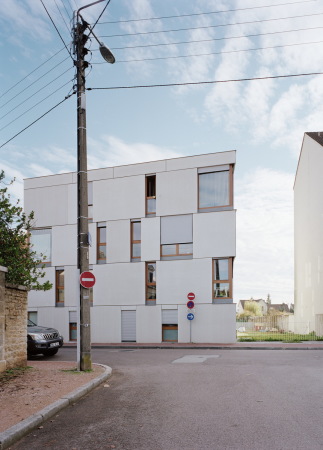 Dijon; Concrete Housings Dijon; Ateliers O-S architectes; Frankreich; NEubau; Wohnungsbau