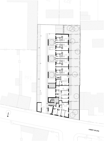 Dijon; Concrete Housings Dijon; Ateliers O-S architectes; Frankreich; NEubau; Wohnungsbau