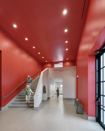 Keramik, ceramics, tiles, Kacheln, Fassade, facade, addition, Anbau, Bestand, Museum, Center for Asian Studies, Florida, Ringling Museum, Sarasota, Machado Silvetti