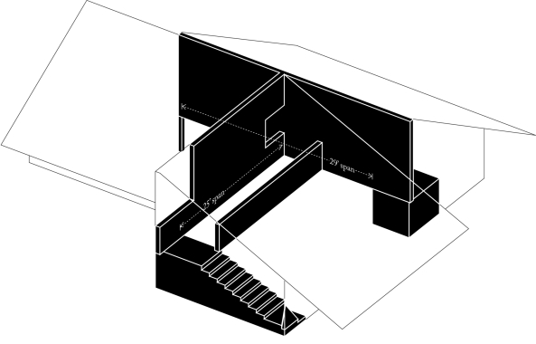 Davidson Rafailidis; Amherst; Buffalo; Knstleratelier; Florian Holzherr, USA; Atelierhaus; White Cube; Knstlergemeinschaft; He, She & It; Neubau; Pultdach