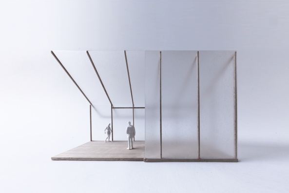 Davidson Rafailidis; Amherst; Buffalo; Knstleratelier; Florian Holzherr, USA; Atelierhaus; White Cube; Knstlergemeinschaft; He, She & It; Neubau; Pultdach