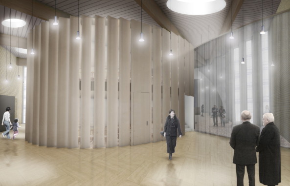 Wettbewerb, Hamburg, Jo Filke, Kirche, Wilhelmsburg, Maximiliam Kolbe,  LH Architekten, akyol kamps : bbp architekten, Thomas Baecker Bettina Kraus, Jury, Petra Kahlfeldt, Hilde Leon, church, restauration, Umnutzung,