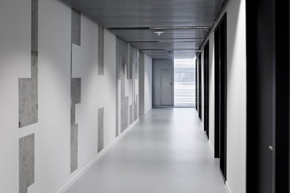 Dominique Perrault, EPFL, Lausanne, Maschinenbau, mechanical engineering, Schweiz, frankreich, 2016, Fertigestllung, Neubau, B�rogeb�ude, Forschung, Lehre students, teaching, university, Universit�t, Ausbildung, Studium, Atrium, Fassade, DPA, Zweifel + Stricker + Associates