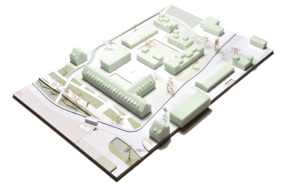 Gutachterverfahren Oxford-Kaserne Mnster, Konversion, 30er Jahre, Denkmalschutz, Oxford Barracks, Kere, bbz, Transformation, Wettbewerb, 2014, 2016, Bauleitplanung, Geflchtete, Kindergarten Wohnhallen, Studenten, Integration
