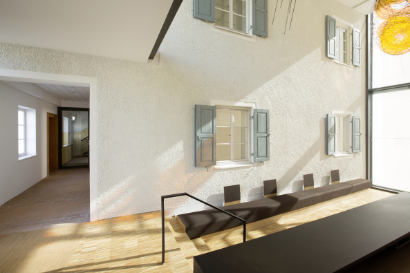 Anbau, Neubau, Bergarbeiter-Haus, Penzberg, Mnchen, Thomas Grubert, Heinrich Campendonck, Klinker, closed facade,