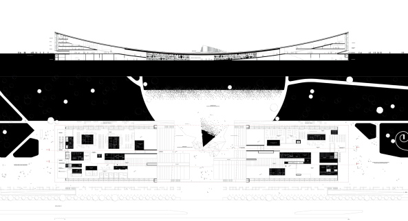 NAPUR architect, Budapest, Sauerbruch Hutton, Berlin, Bjarke Ingels Group, Kopenhagen, Wettbewerb, competition, ethnografische Museum, Neubau, Tor, Liget, Park, Stadtwald, Sou Fujimoto Architects, Ludwig Museum in Budapest, Vallet de Martinis DIID Architectes, result, 1. Preis, Gewinner, first prize, decision, Entscheidung, 2016, Hungary, Bogen, Tor, gate, entrance