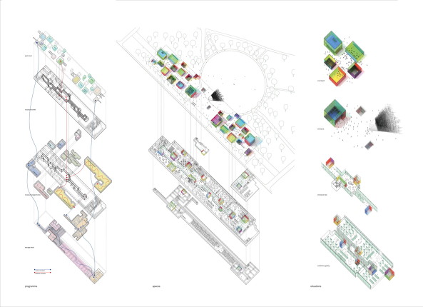NAPUR architect, Budapest, Sauerbruch Hutton, Berlin, Bjarke Ingels Group, Kopenhagen, Wettbewerb, competition, ethnografische Museum, Neubau, Tor, Liget, Park, Stadtwald, Sou Fujimoto Architects, Ludwig Museum in Budapest, Vallet de Martinis DIID Architectes, result, 1. Preis, Gewinner, first prize, decision, Entscheidung, 2016, Hungary, Bogen, Tor, gate, entrance