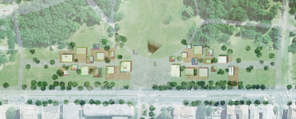 NAPUR architect, Budapest, Sauerbruch Hutton, Berlin, Bjarke Ingels Group, Kopenhagen, Wettbewerb, competition, ethnografische Museum, Neubau, Tor, Liget, Park, Stadtwald, Sou Fujimoto Architects, Ludwig Museum in Budapest, Vallet de Martinis DIID Architectes, result, 1. Preis, Gewinner, first prize, decision, Entscheidung, 2016, Hungary, Bogen, Tor, gate, entrance