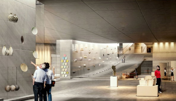 NAPUR architect, Budapest, Sauerbruch Hutton, Berlin, Bjarke Ingels Group, Kopenhagen, Wettbewerb, competition, ethnografische Museum, Neubau, Tor, Liget, Park, Stadtwald, Sou Fujimoto Architects, Ludwig Museum in Budapest, Vallet de Martinis DIID Architectes, result, 1. Preis, Gewinner, first prize, decision, Entscheidung, 2016, Hungary, Bogen, Tor, gate, entrance