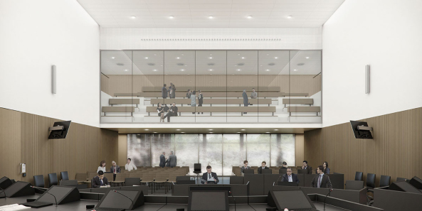 Gerichtsgebude von KAAN in Amsterdam