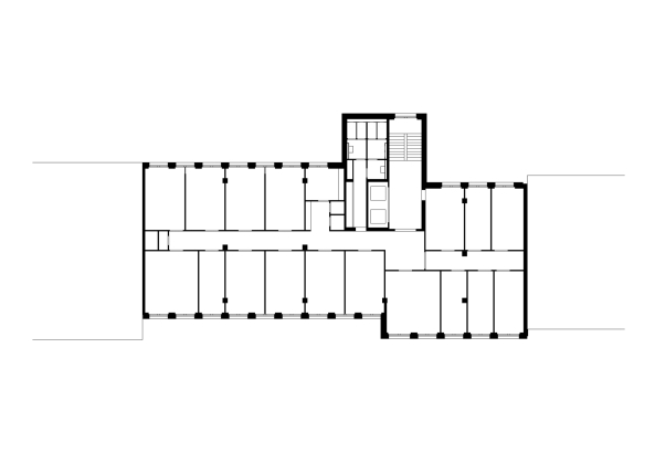 Myliusstraße 33-37, Frankfurt am Main, Max Dudler, Stefan Müller, Umbau, Fertigstellung, refurbishment, Germany, building, new facade, Naturstein, stone, natural stone, Bestand, Umbau, Sanierung, Revitalisierung, 2016, 2015, Deutschland,