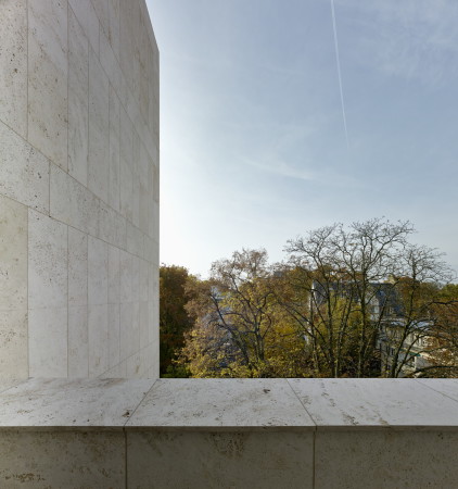 Myliusstrae 33-37, Frankfurt am Main, Max Dudler, Stefan Mller, Umbau, Fertigstellung, refurbishment, Germany, building, new facade, Naturstein, stone, natural stone, Bestand, Umbau, Sanierung, Revitalisierung, 2016, 2015, Deutschland,