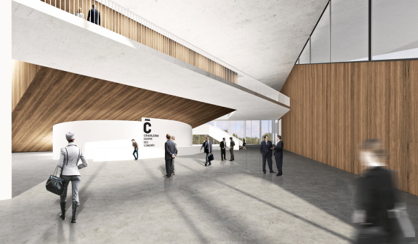 charleroi, wallonisch, wallonien, belgien, congress, kongresszentrum, center, neubau, wettbewerb, Julien De Smedt, architects, kolonnaden, akropolis, platz, rampe, kultur, palais de Congrs, palais de beaux arts, palais des expositions, palais, creatif