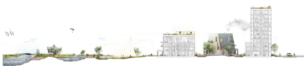 C.F. Moeller; rebro; rnso Trstad; Holzstadt; Timber Town; Wettbewerb; Stadtquartier; Schweden; Neubau;