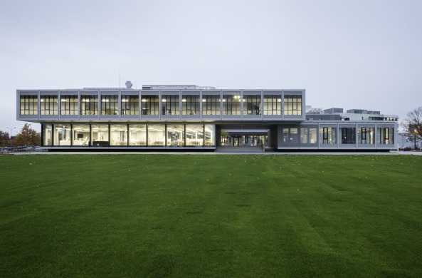 Besucherzentrum von HENN in Darmstadt