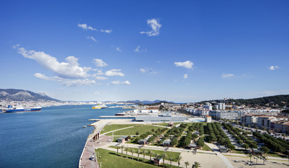 DATA architecture; Casino; Dock; Frankreich; Hafen; Zocken am Dock; Javier Callejas; JOA Casinos; Spielothek; Theater; Neubau; V-Trger; La-Seyne-sur-Mer