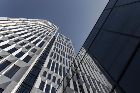 Aluminium, HPP, Anadolu Real Estate Investments, Constructocrazy, Recep Tahip Erdogan, Dreischeibenhaus, Istanbul, Zwei Scheiben