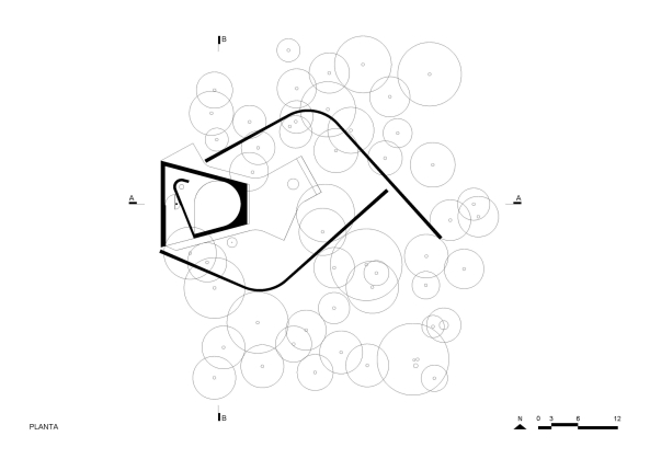 Kapelle in Argentinien von Nicolas Campodonico