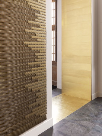 Umbau, Restauration, msueum, Dominique Perrault, golden, metall, ways, Wegefrhung, Exit, Ausgang, Eingang, Treppe, Blickachsen, axis, baroque, Versailles,