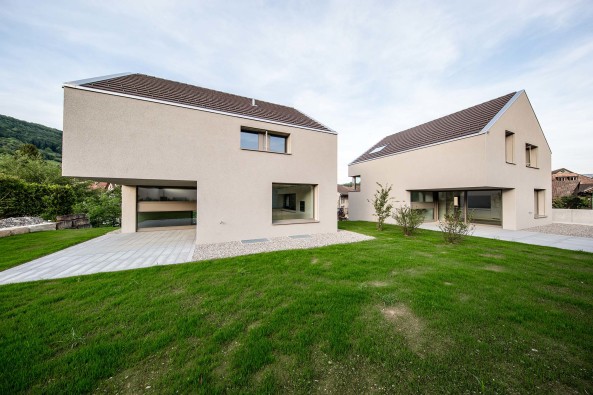 Bildergalerie Zu Schweizer Wohnhauser Von Dolmus Split Level Mit Satteldach Architektur Und Architekten News Meldungen Nachrichten Baunetz De