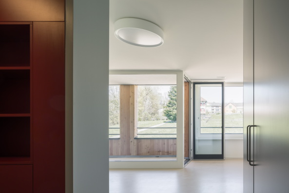 Dominique Wehrli, bob gysin, und partner, bgp, architekten, zrich, neubau, altenheim, pflegeheim, alten, wohnen, wettbewerb, gewinn, kompakt, findling, appenzell, alpen, schweiz