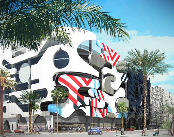 J. Mayer H. Architekten entwerfen Parkhausfassade in Miami