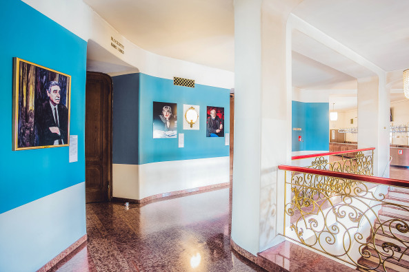 Wien, sterreich, 1070, Volkstheater, Generalsanierung, Sanierung, 2016, 2019, 2017, 2018, Zuschlag, Dietrich Untertrifaller, Donk, FCP Fritsch, Chiari & Partner, Neo-Renaissance-Stil, Theater , Groer Saal, Neustrukturierung, Vienna, Austria, Theatre, refurbishment, renovation, Bar